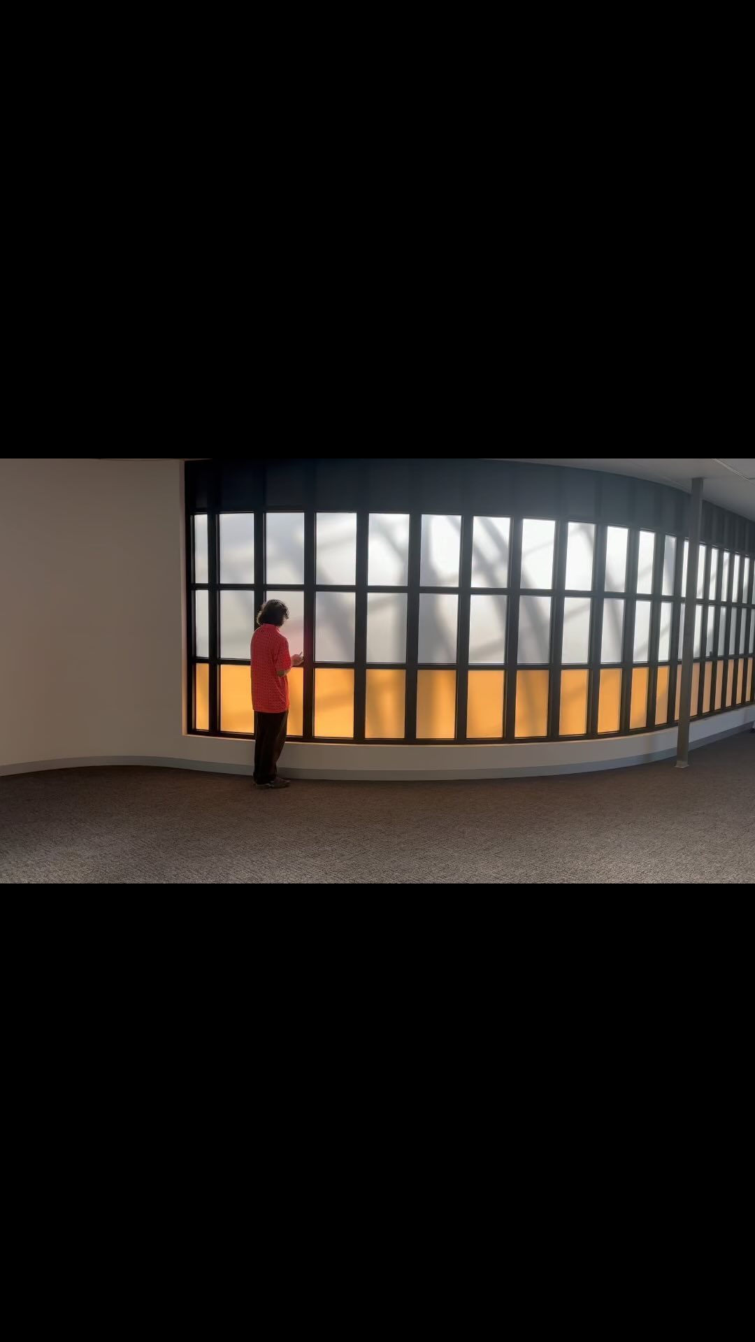 The magic of etched vinyl applied to glass