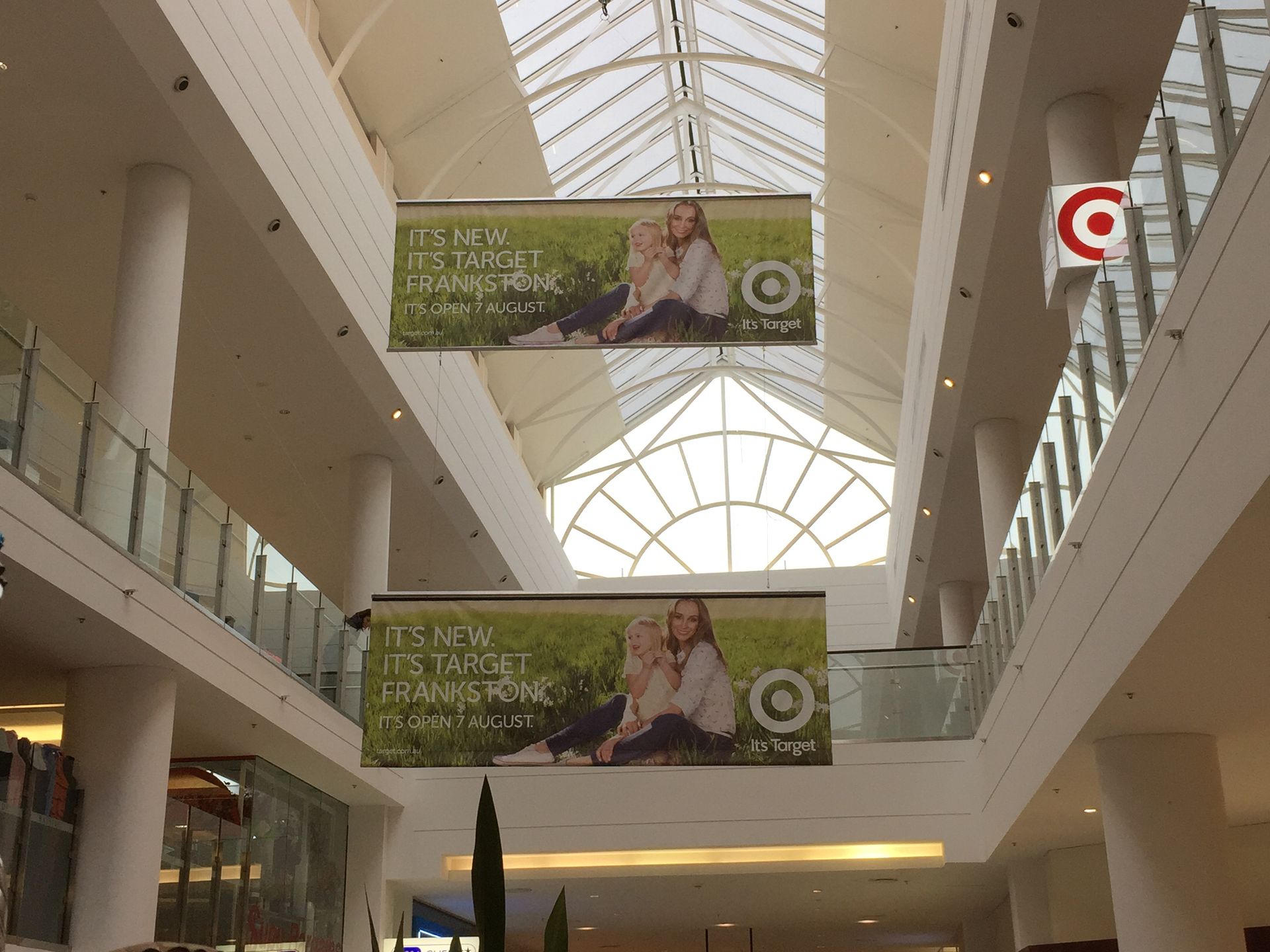 Signage for Bayside Shopping Centre, Frankston