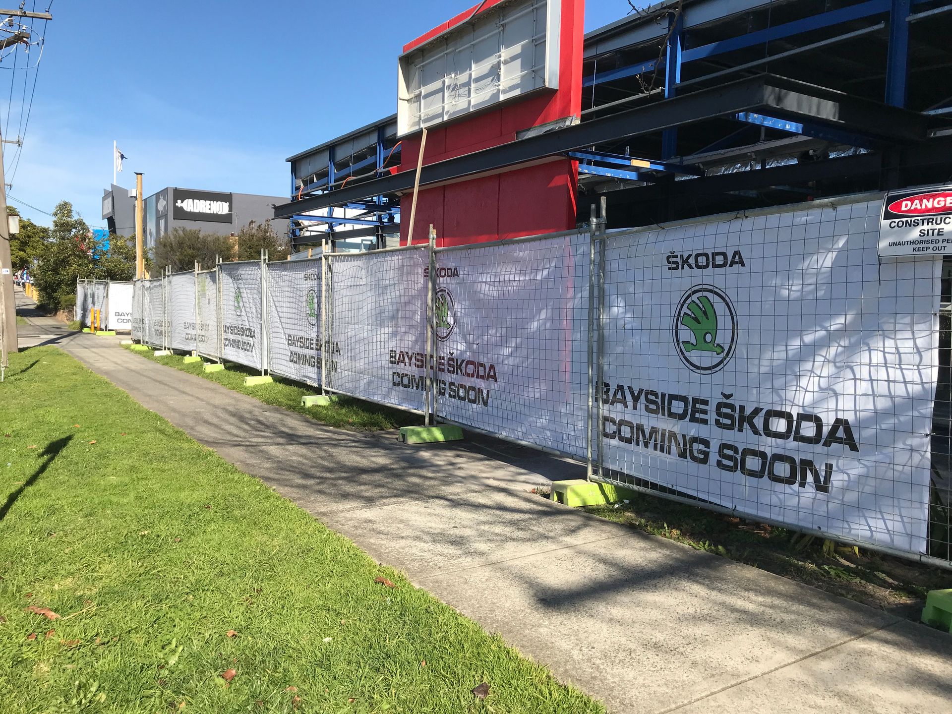 Banners for Bayside ŠKODA, Cheltenham