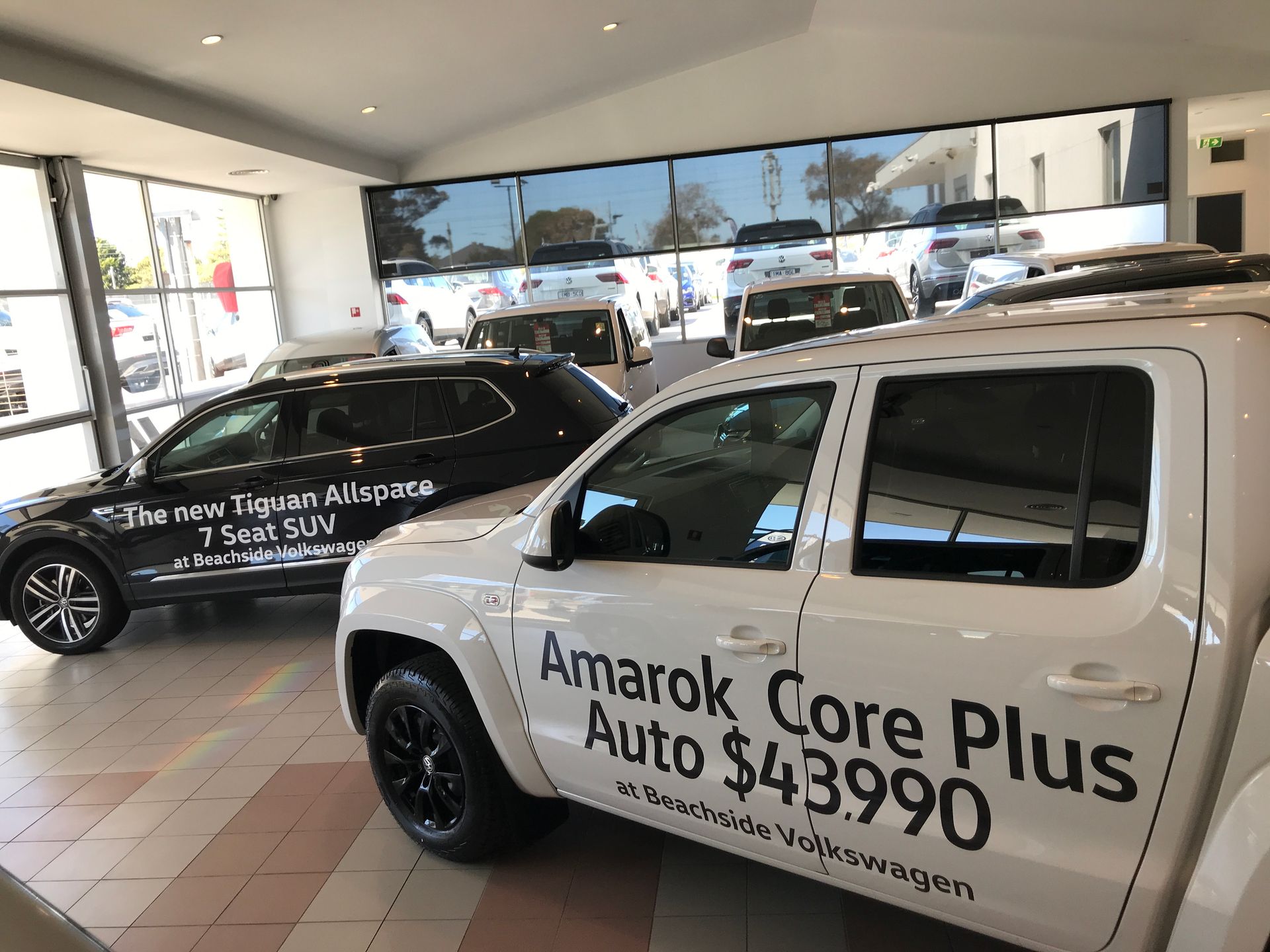 Vehicle Signage for Beachside Volkswagen, Frankston