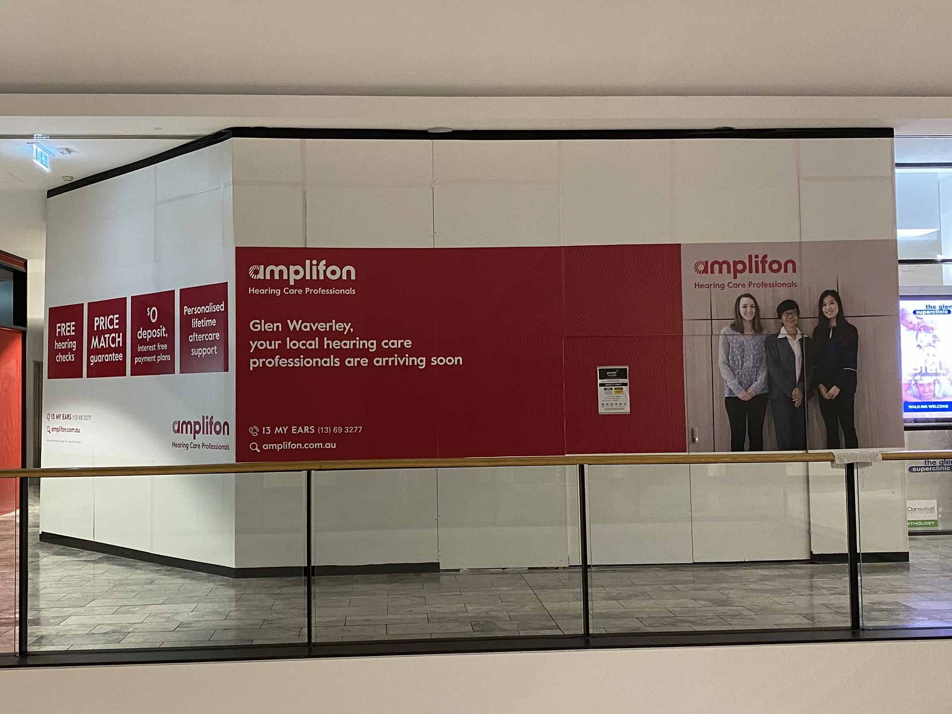 Signage for The Glen, Glen Waverley