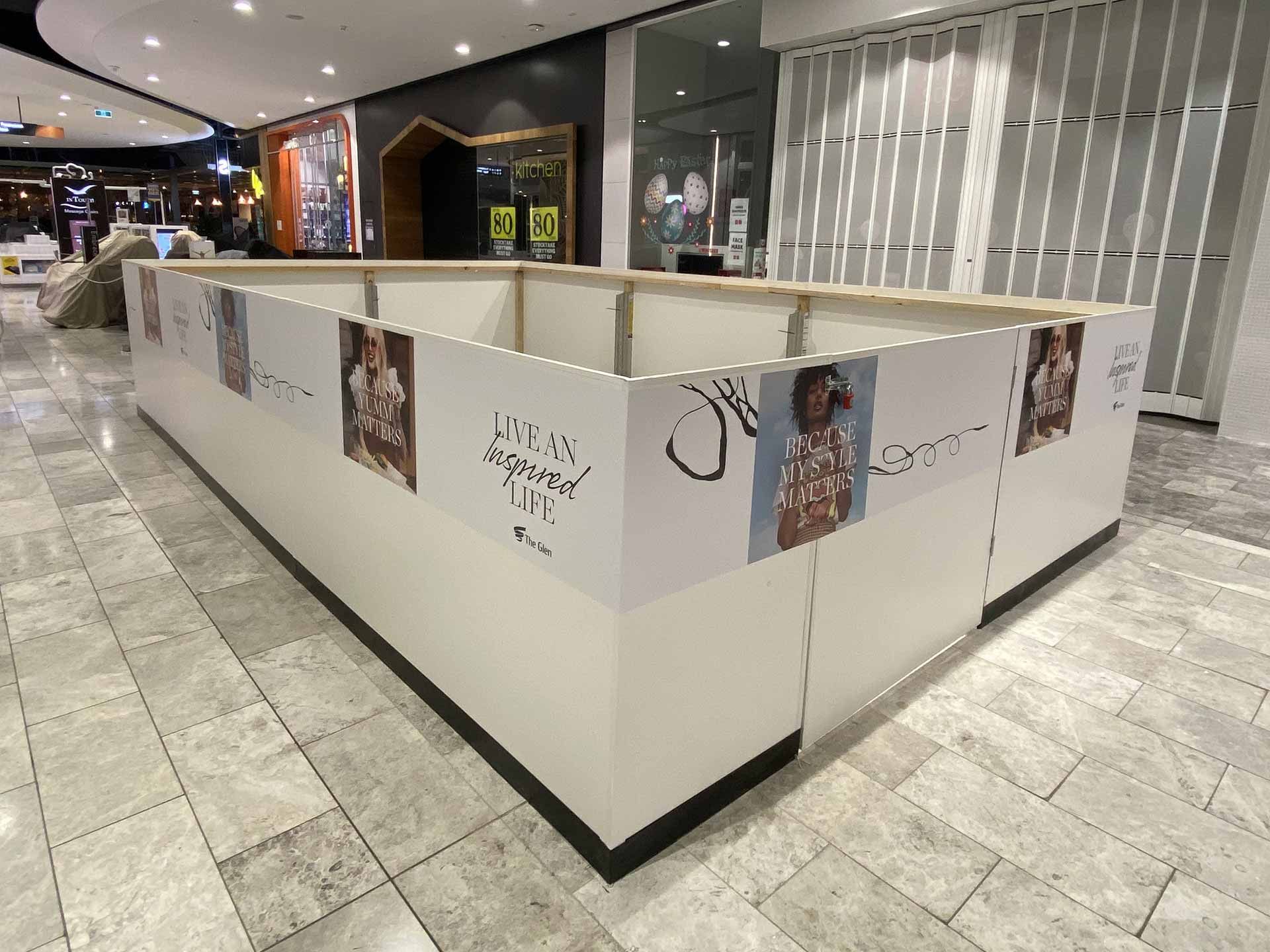 Signage for The Glen, Glen Waverley