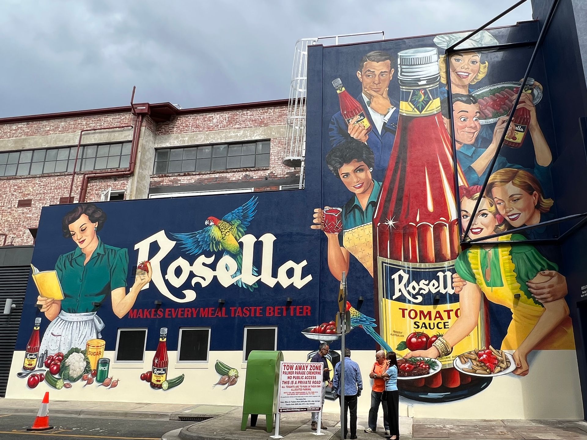 Hand-Painted Signage for Rosella, Cremorne