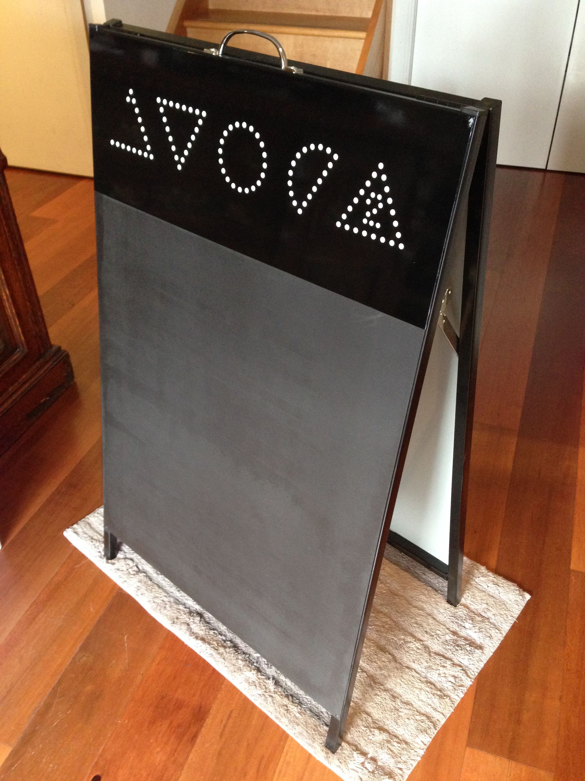 A-Frame Signage for AVOCA 2, South Yarra