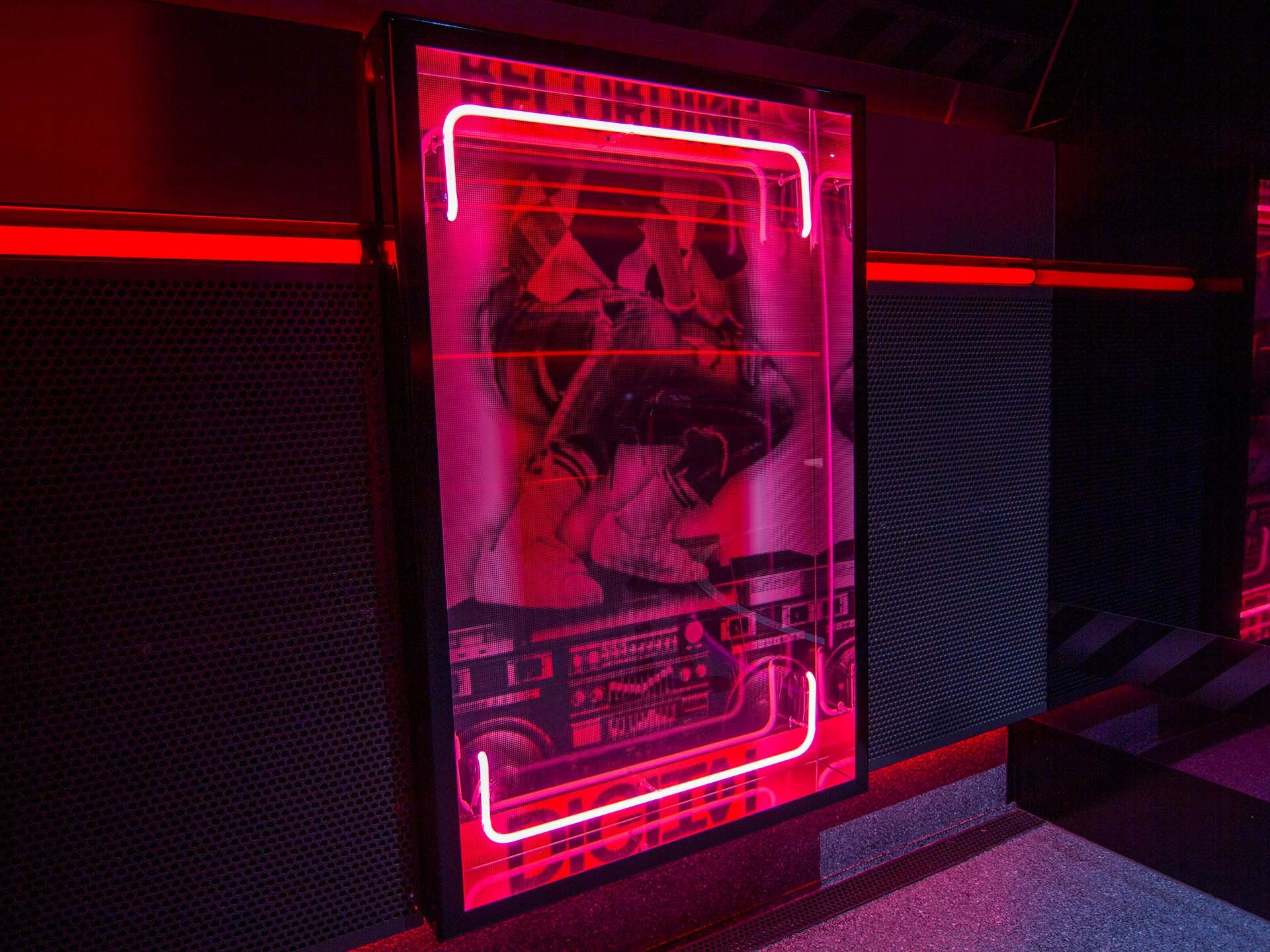 Illuminated Signage for Platform One, Melbourne