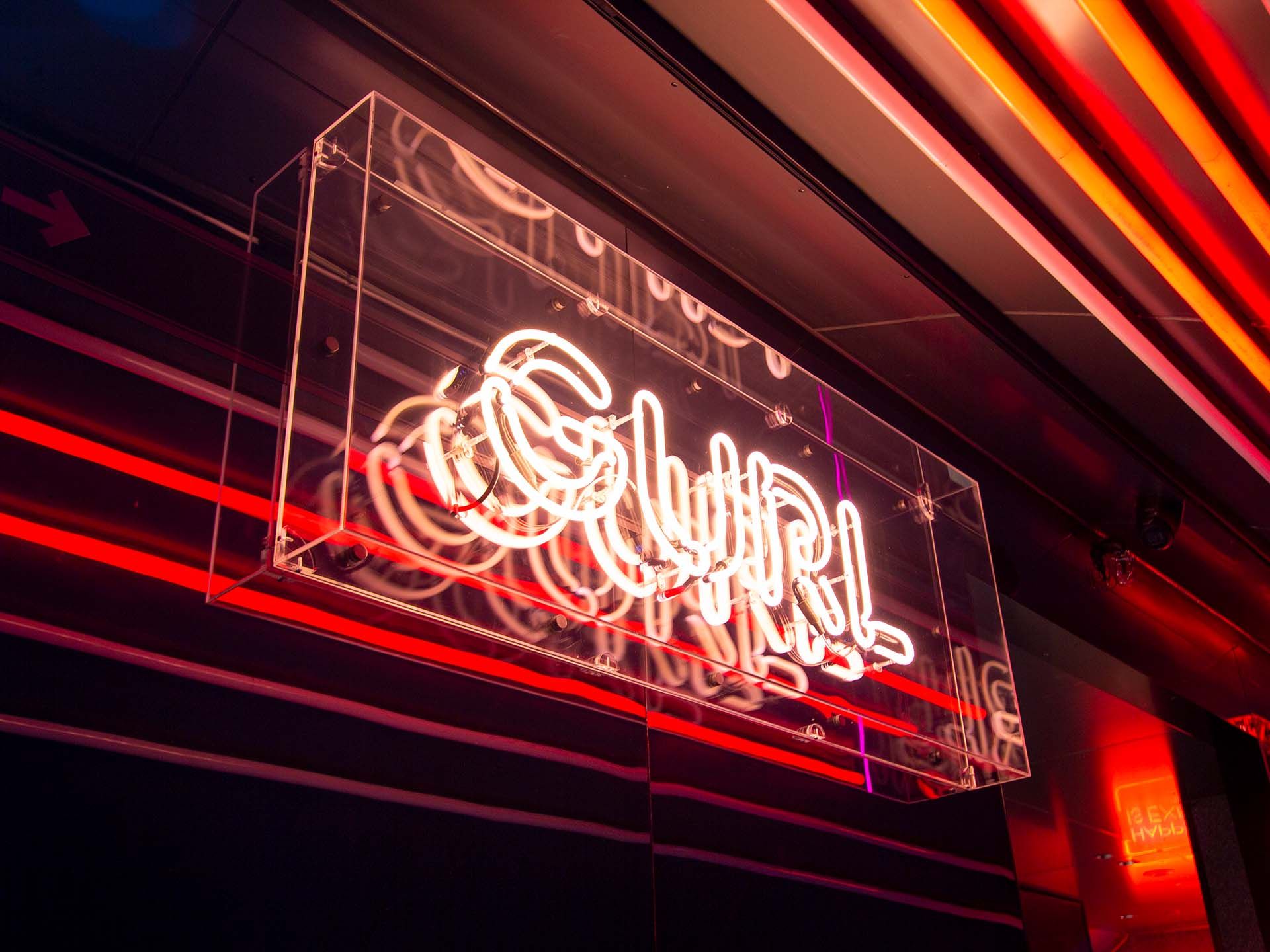 Illuminated Signage for Platform One, Melbourne