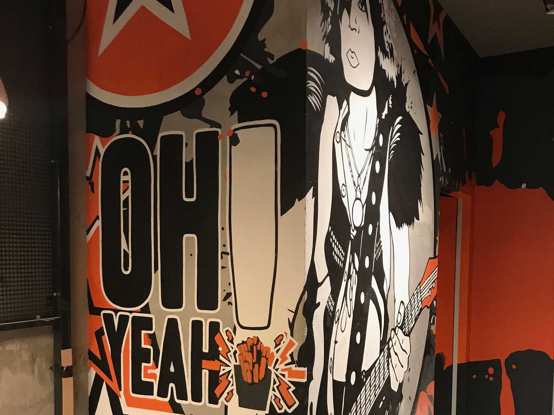 Hand-Painted Signage for RocoMamas, Windsor