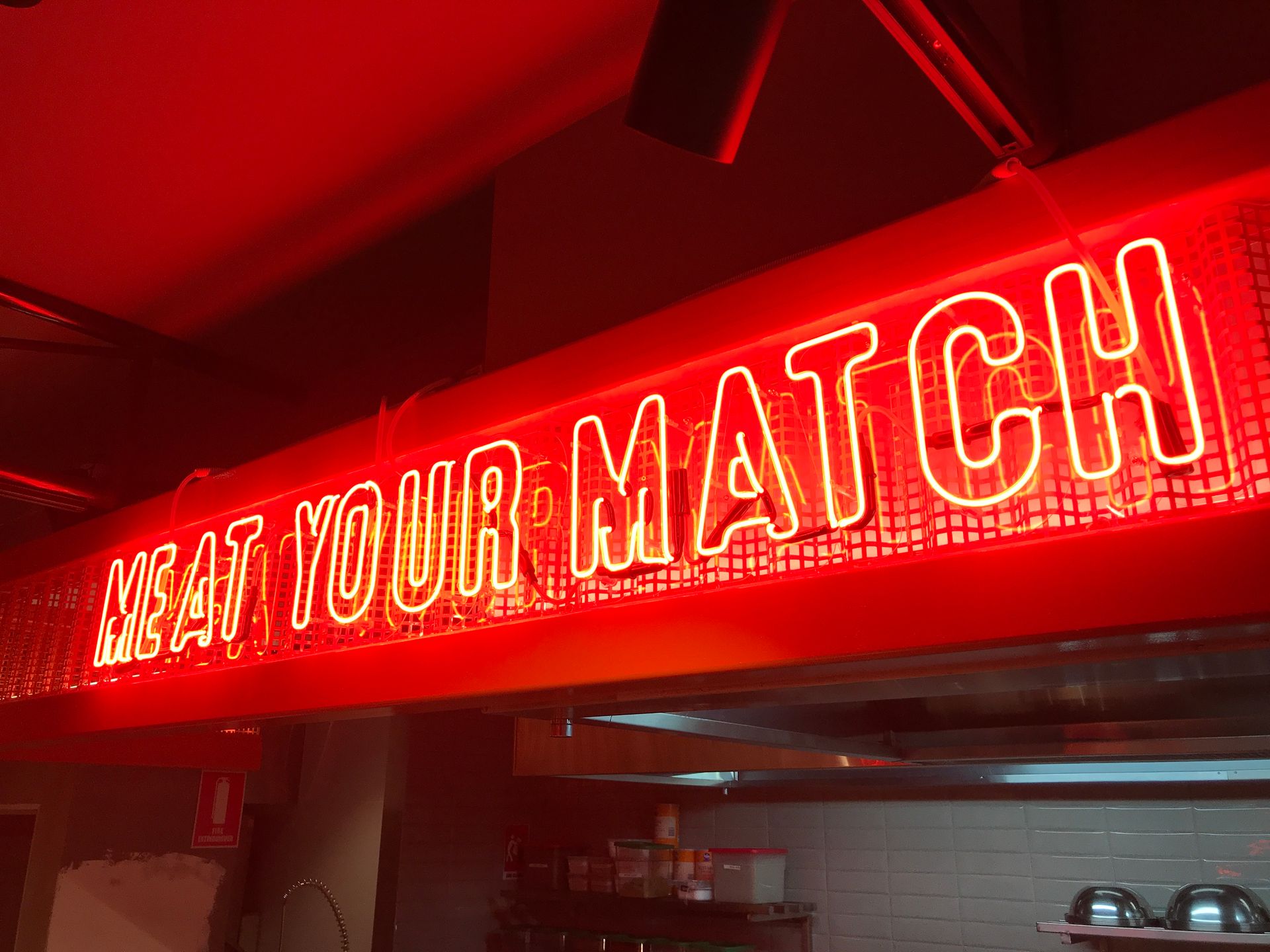 Illuminated Signage for RocoMamas, Windsor