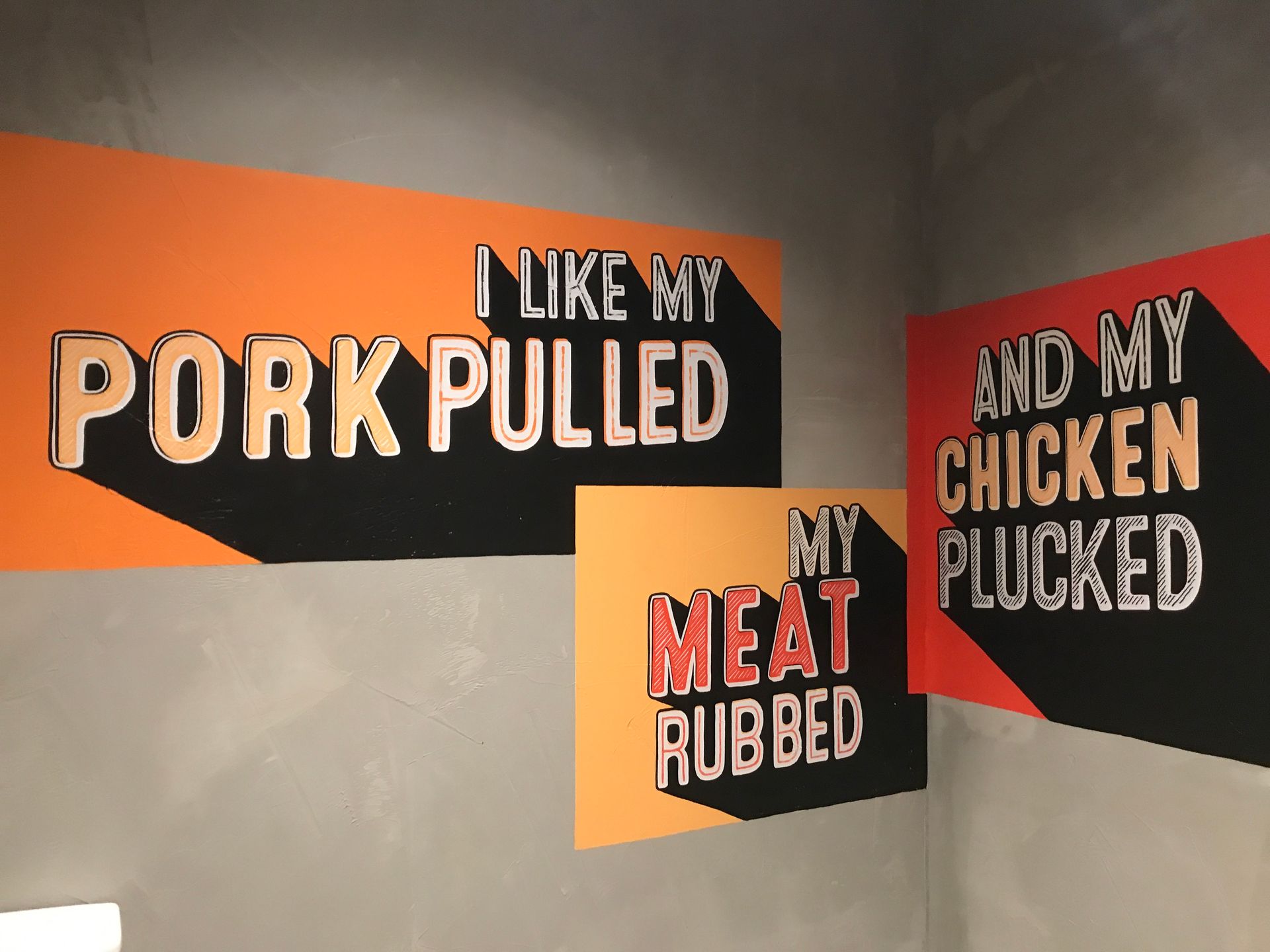 Hand-Painted Signage for RocoMamas, Windsor