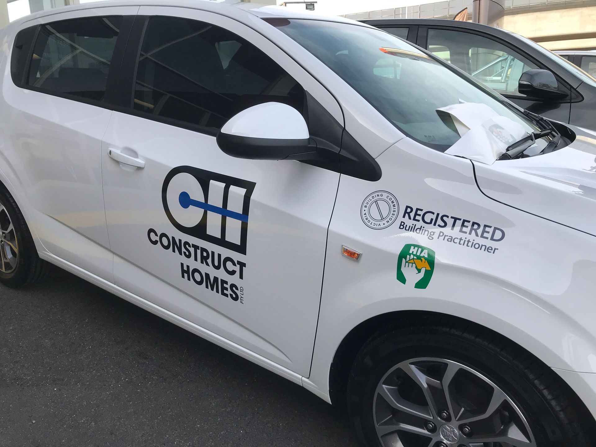 Vehicle Signage for Construct Homes, Cranbourne West